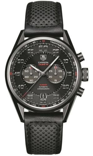 TAG Heuer Carrera Calibre 36 Flyback Titanium / Black / Racing